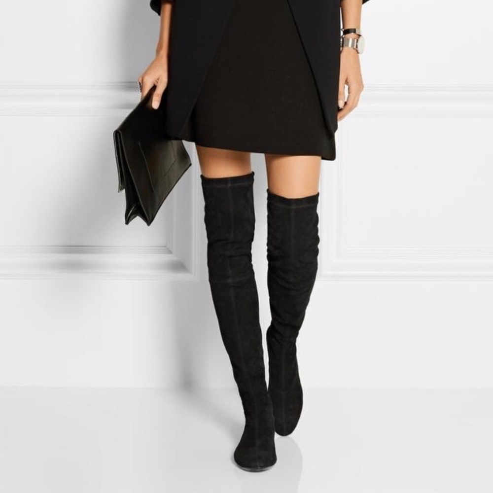 Robert Clergerie over the knee fitted boots